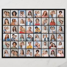 Erstellen Sie Ihre eigene 48 FotoCollage Flyer