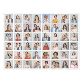 Erstellen Sie Ihre eigene 48 FotoCollage Tischdecke