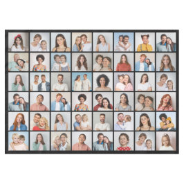 Erstellen Sie Ihre eigene 48 FotoCollage Tischdecke