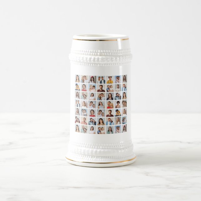 Erstellen Sie Ihre eigene 49-Foto-Collage  Bierglas (Mittel)