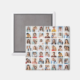 Erstellen Sie Ihre eigene 49-Foto-Collage Magnet