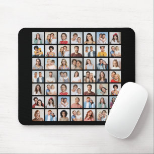 Erstellen Sie Ihre eigene 49-Foto-Collage Mousepad