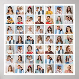 Erstellen Sie Ihre eigene 49-Foto-Collage Poster