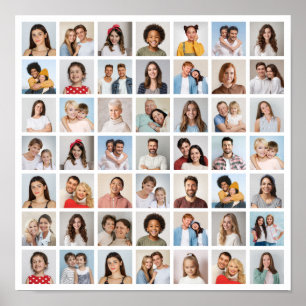 Erstellen Sie Ihre eigene 49-Foto-Collage Poster