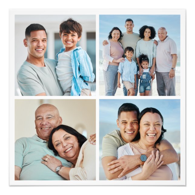 Erstellen Sie Ihre eigene 4 Foto Collage Foto Erwe (Vorne)