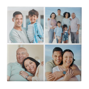 Erstellen Sie Ihre eigene 4-FotoCollage Fliese