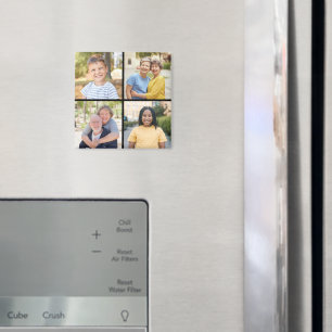 Erstellen Sie Ihre eigene 4-FotoCollage Magnet