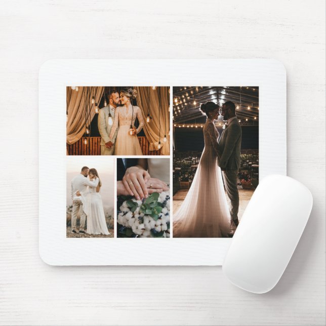 Erstellen Sie Ihre eigene 4-FotoCollage Mousepad (Mit Mouse)