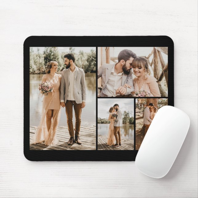 Erstellen Sie Ihre eigene 4-FotoCollage Mousepad (Mit Mouse)