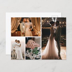 Erstellen Sie Ihre eigene 4-FotoCollage Postkarte