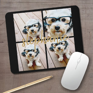 Erstellen Sie Ihre eigene 4 FotoCollage - Skriptna Mousepad