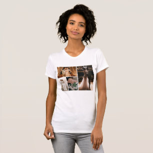 Erstellen Sie Ihre eigene 4-FotoCollage T-Shirt