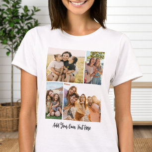 Erstellen Sie Ihre eigene 4-FotoCollage T-Shirt