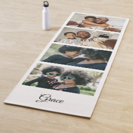 Erstellen Sie Ihre eigene 4-Fotoplatte nach Maß. Yogamatte