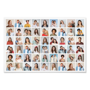 Erstellen Sie Ihre eigene 54 Foto Collage Foto Erw