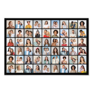 Erstellen Sie Ihre eigene 54 Foto Collage Foto Erw