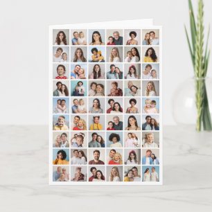 Erstellen Sie Ihre eigene 54-Foto-Collage-Notizkar