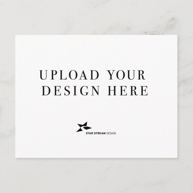 Erstellen Sie Ihre eigene 5.5x4.25 Landscape Postk Postkarte (Vorderseite)