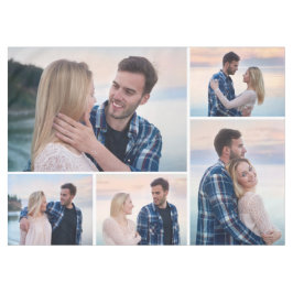 Erstellen Sie Ihre eigene 5-FotoCollage Tischdecke