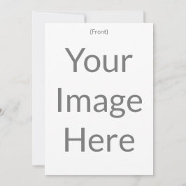 Erstellen Sie Ihre eigene 5" x 7" Matte Front und  Einladung