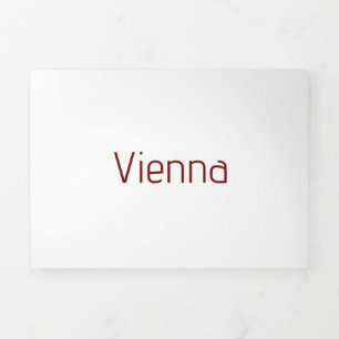 Erstellen Sie Ihre eigene 5" x 7" Trifold-Letter-F Dreifach Gefaltete Einladung