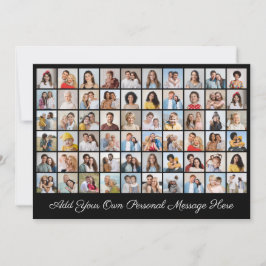 Erstellen Sie Ihre eigene 60-Foto-Collage hinzufüg Karte