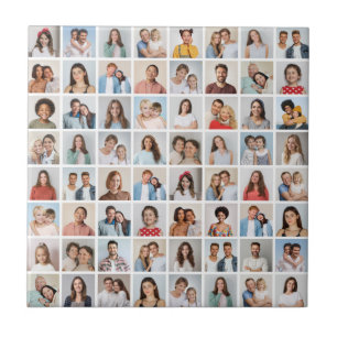 Erstellen Sie Ihre eigene 64-Foto-Collage Fliese