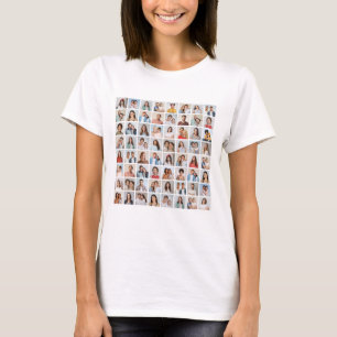 Erstellen Sie Ihre eigene 64-Foto-Collage T-Shirt