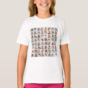 Erstellen Sie Ihre eigene 64-Foto-Collage T-Shirt