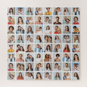Erstellen Sie Ihre eigene 64 FotoCollage Puzzle