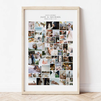Erstellen Sie Ihre eigene 66-Foto-Collage Poster