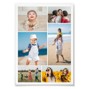 Erstellen Sie Ihre eigene 6 Foto Collage Foto Erwe