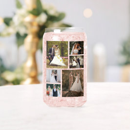 Erstellen Sie Ihre eigene 6-Foto-Hochzeitskollekti Dosenglas