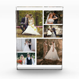 Erstellen Sie Ihre eigene 6-Foto-Hochzeitskollekti Fotoblock