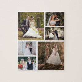 Erstellen Sie Ihre eigene 6-Foto-Hochzeitskollekti Puzzle