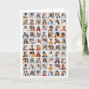 Erstellen Sie Ihre eigene 70 FotoCollage Karte