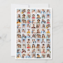 Erstellen Sie Ihre eigene 70 FotoCollage Karte