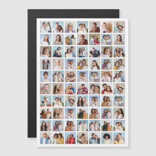 Erstellen Sie Ihre eigene 70 Fotocollage Magnetkar Magnetkarte