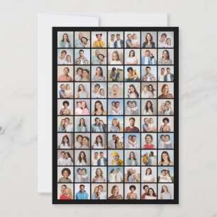 Erstellen Sie Ihre eigene 70 FotoCollage Mitteilungskarte