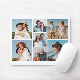 Erstellen Sie Ihre eigene 7-Foto-Collage Mousepad