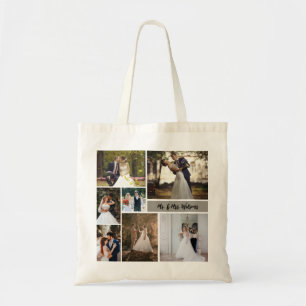 Erstellen Sie Ihre eigene 7-Foto-Hochzeitskollekti Tragetasche