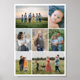 Erstellen Sie Ihre eigene 7 FotoCollage Poster