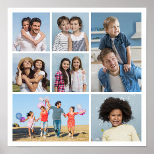Erstellen Sie Ihre eigene 7 FotoCollage Poster