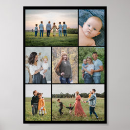 Erstellen Sie Ihre eigene 7 FotoCollage Poster