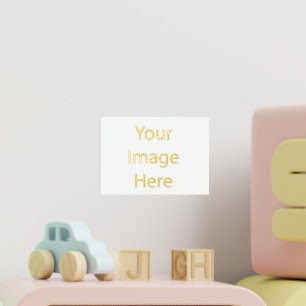 Erstellen Sie Ihre eigene 7" x 5" Gold Forelle Foliendrucke