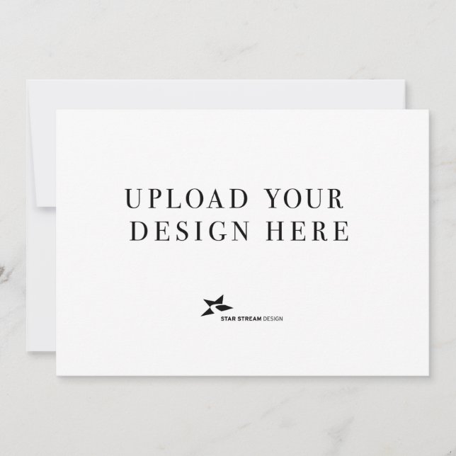 Erstellen Sie Ihre eigene 7x5 Landschaft Einladung (Vorderseite)