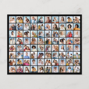 Erstellen Sie Ihre eigene 80-FotoCollage Flyer
