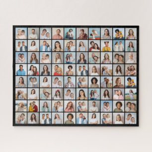 Erstellen Sie Ihre eigene 80-FotoCollage Puzzle