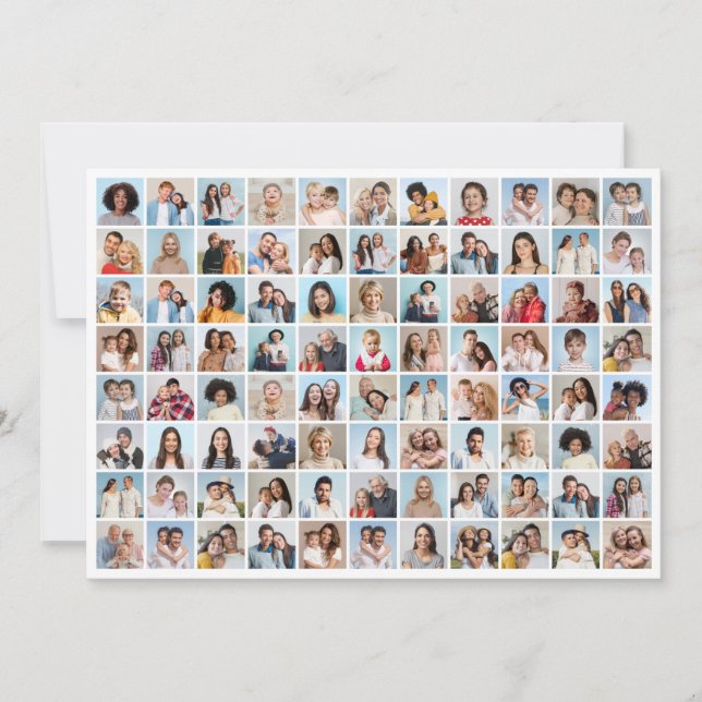 Erstellen Sie Ihre eigene 88 FotoCollage Einladung (Vorderseite)