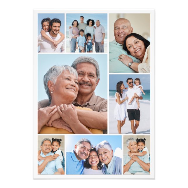 Erstellen Sie Ihre eigene 8 Foto Collage Foto Erwe (Vorne)